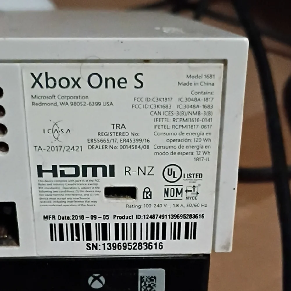 White Gaming Console with Controller